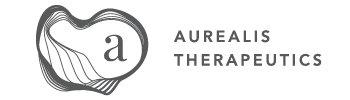 Aurealis Therapeutics logo in dark grey color